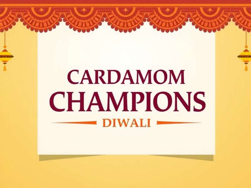 Cardamom Champions Diwali Event